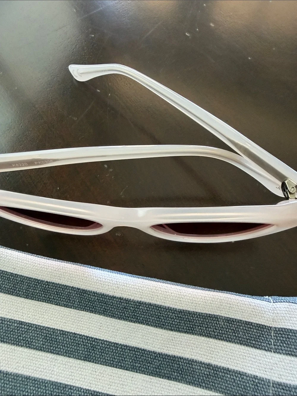 J. Crew Blush Bungalow Cat Eye Sunglasses with Pink Lenses